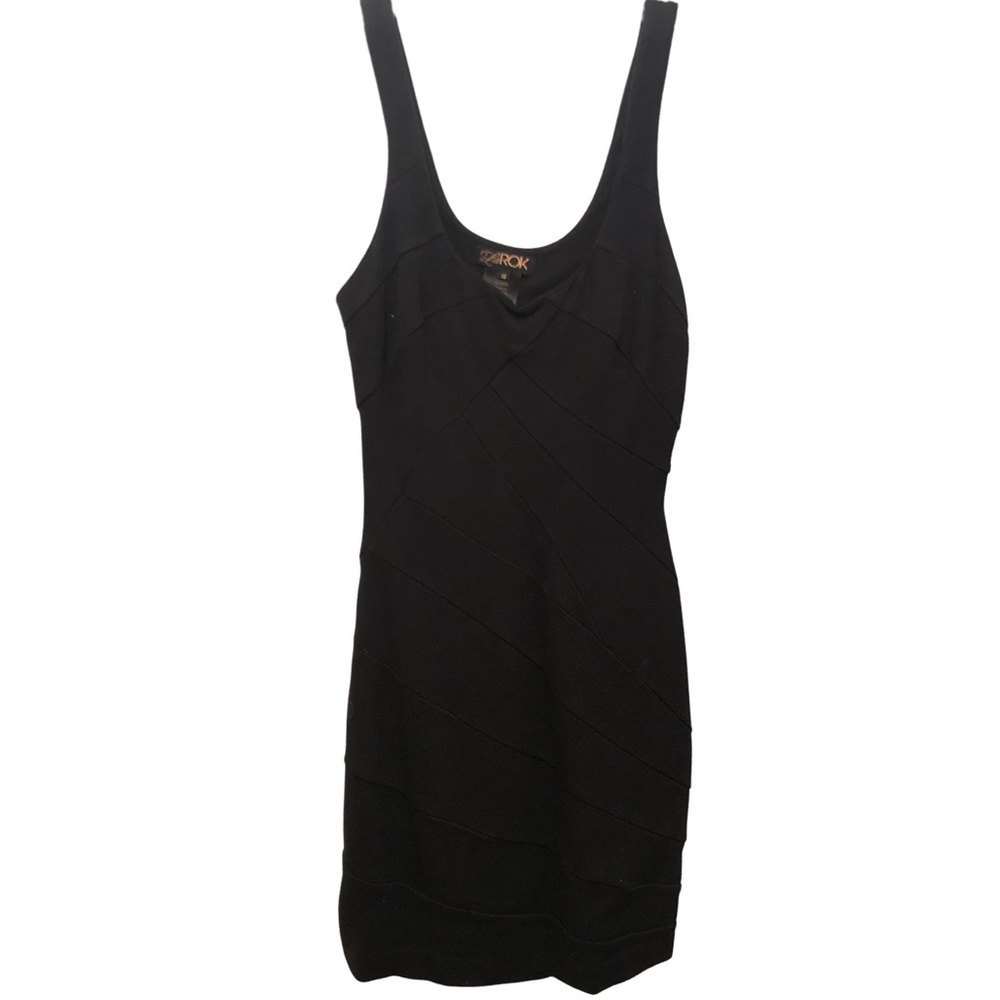 XS black mini dress